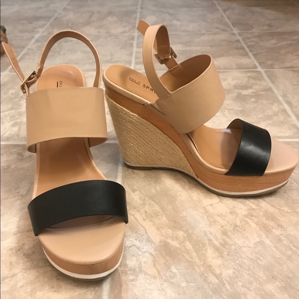 New JC Penny women’s wedges